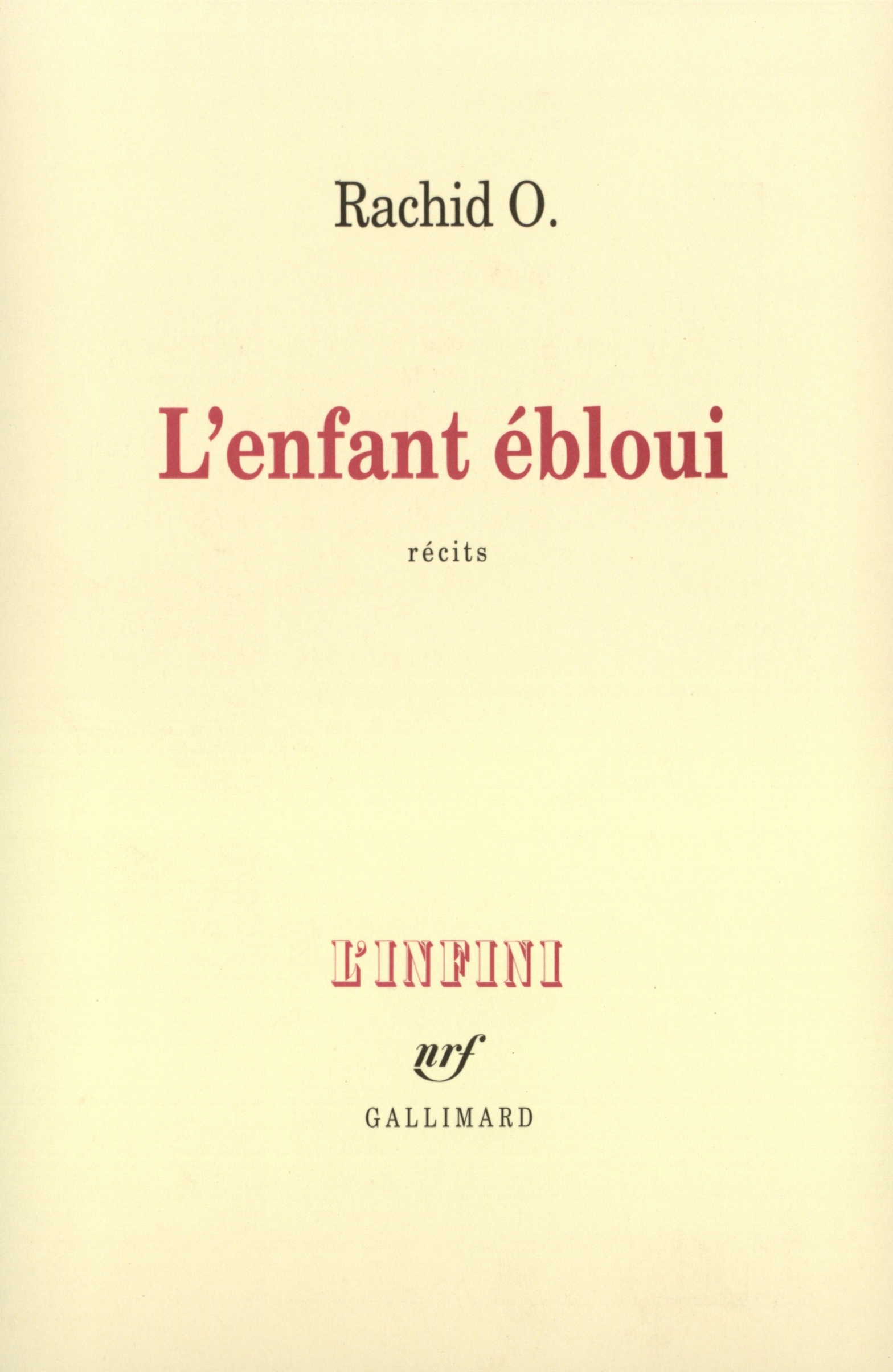 L'enfant ébloui