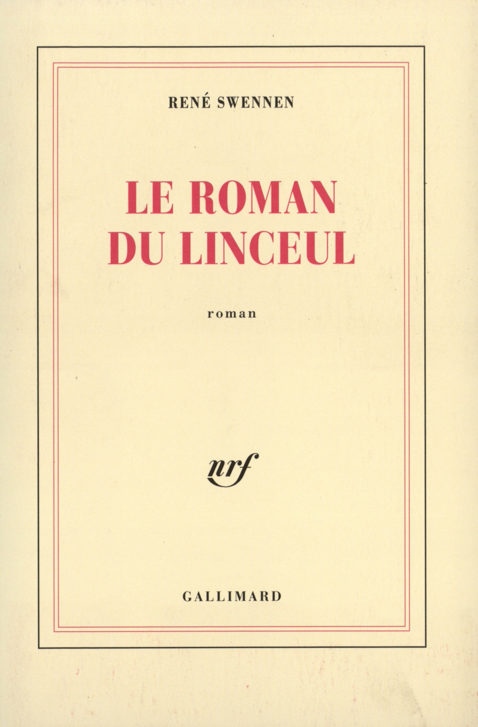 Le Roman du linceul