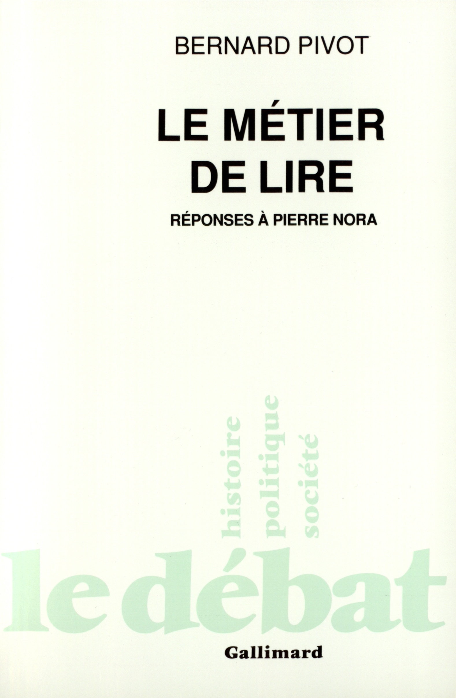 Le métier de lire