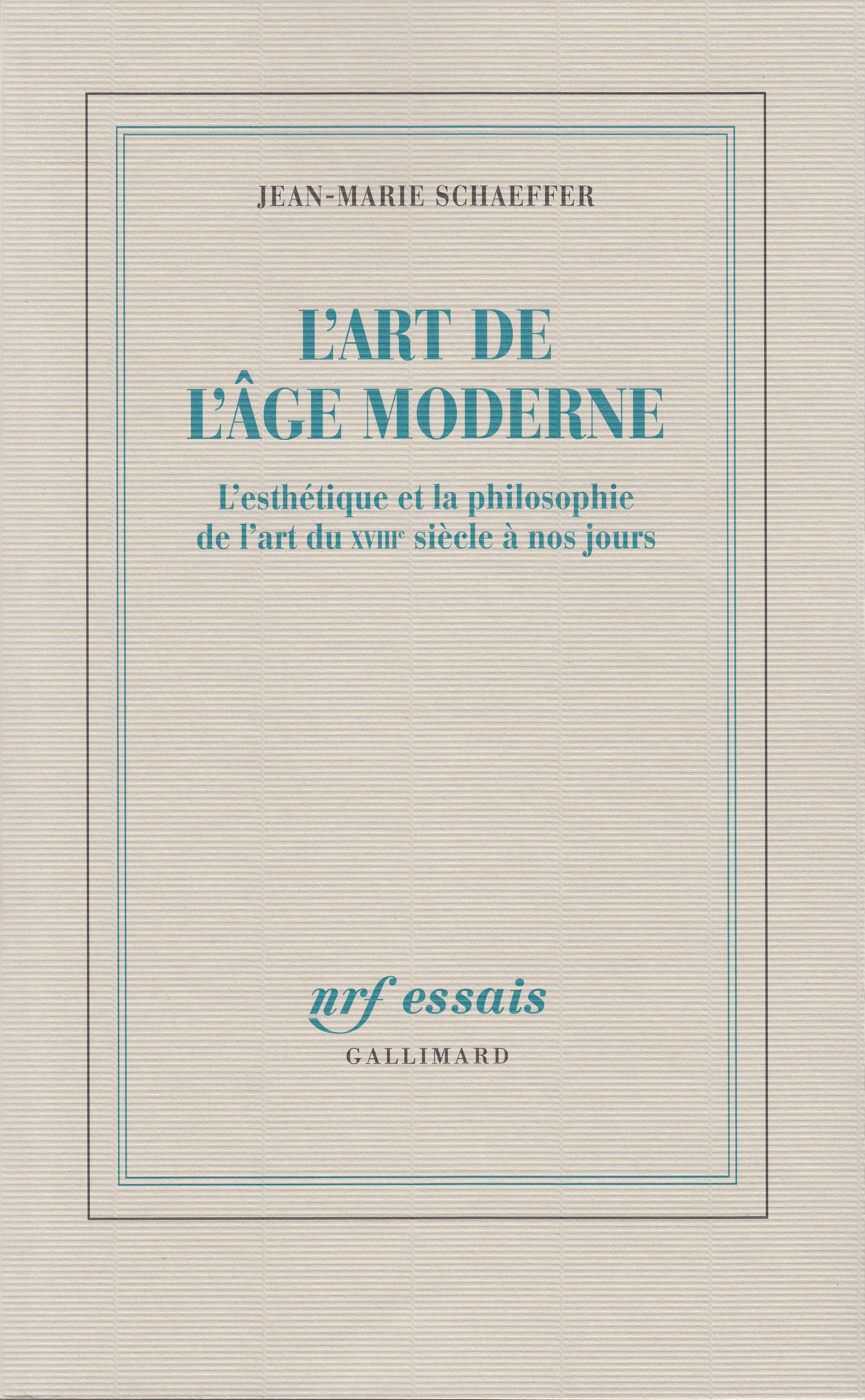 L'Art de l'âge moderne