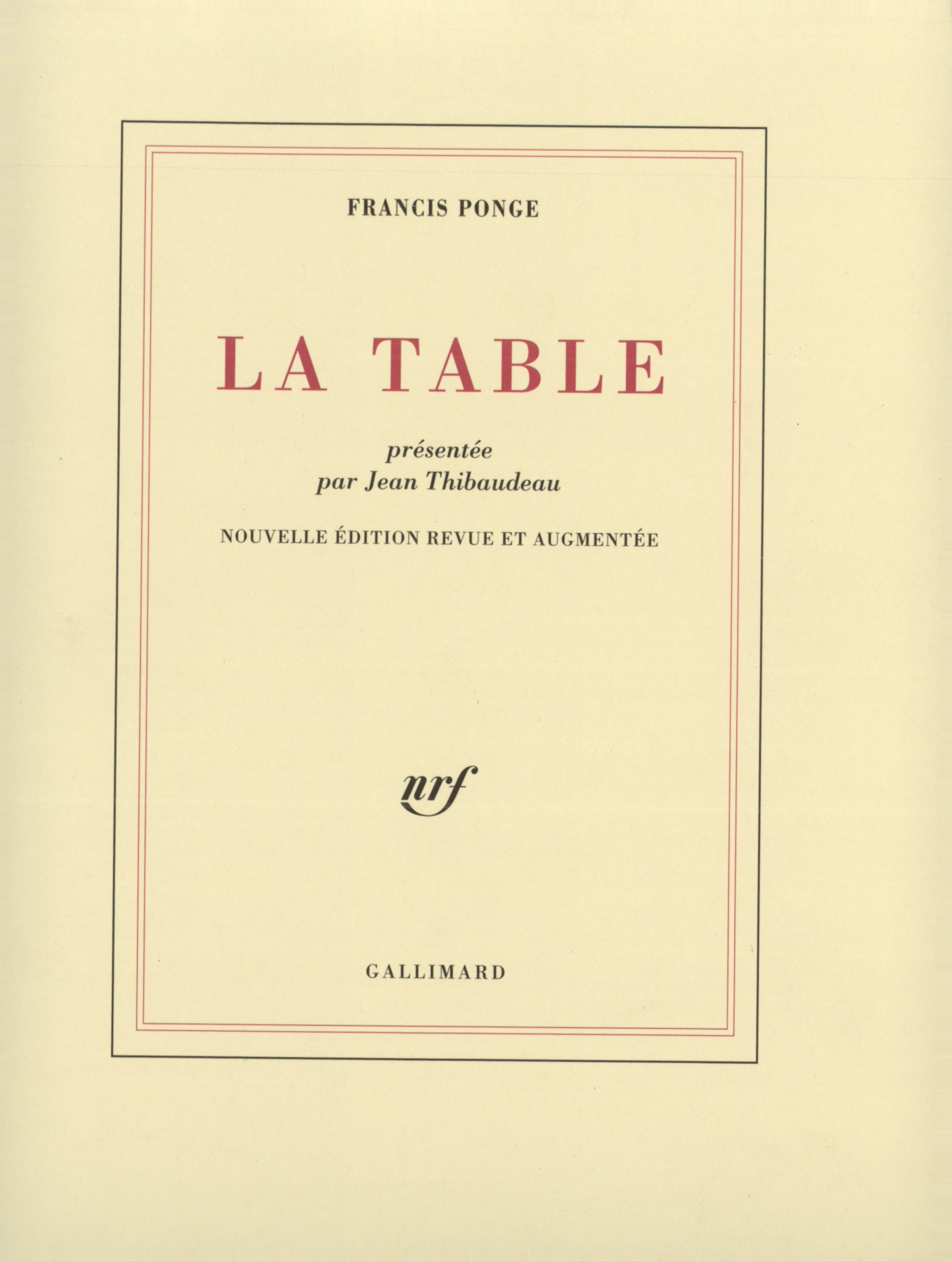 La Table