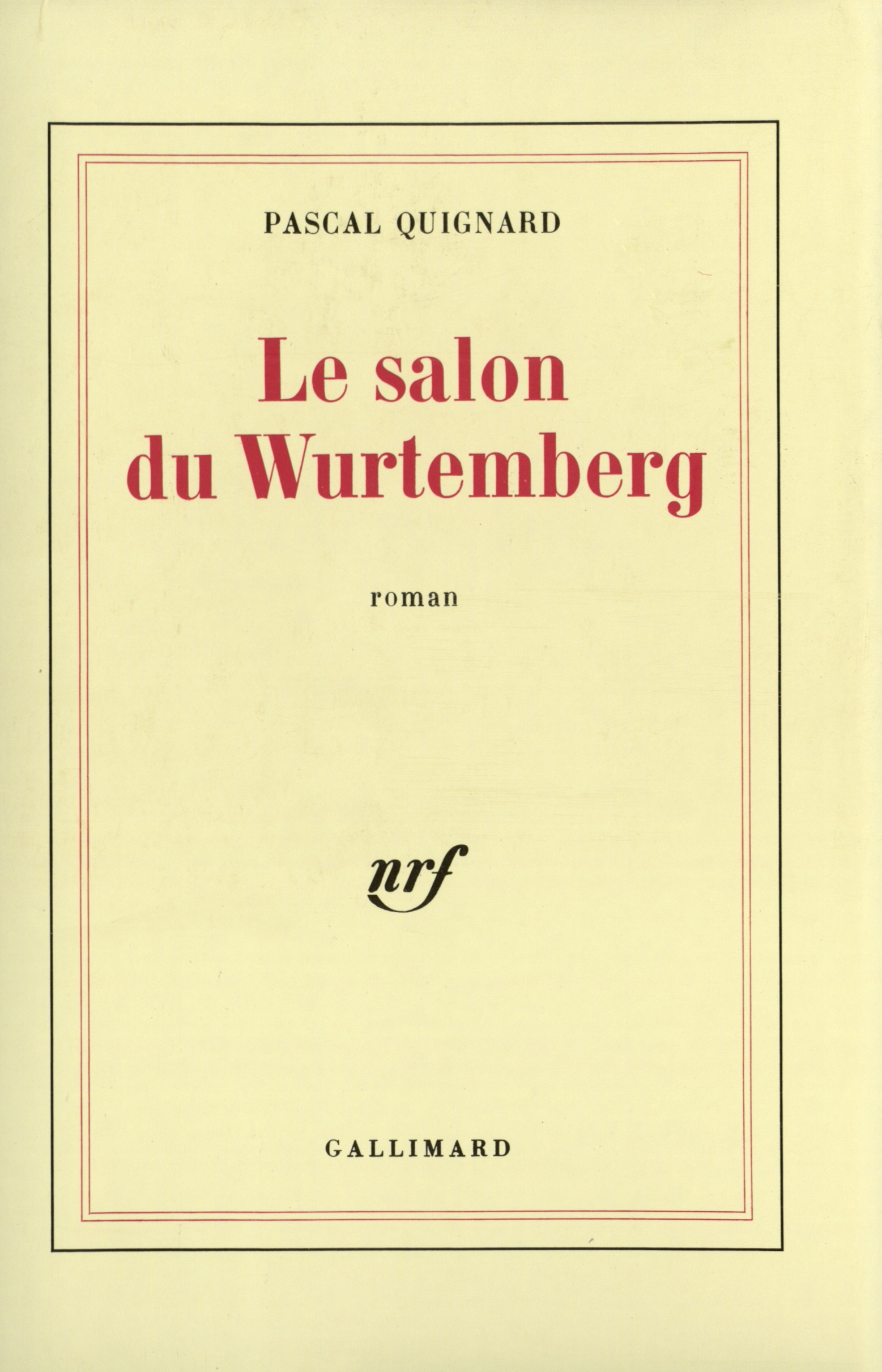 Le Salon du Wurtemberg