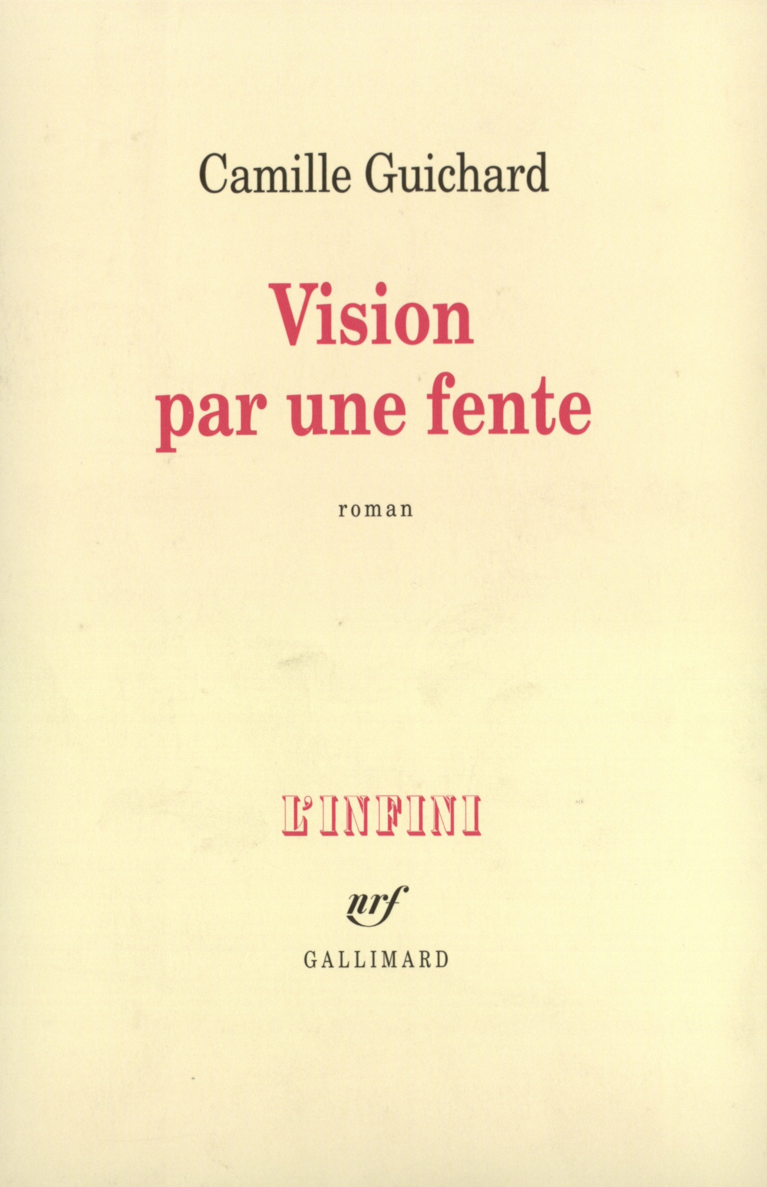 Vision par une fente