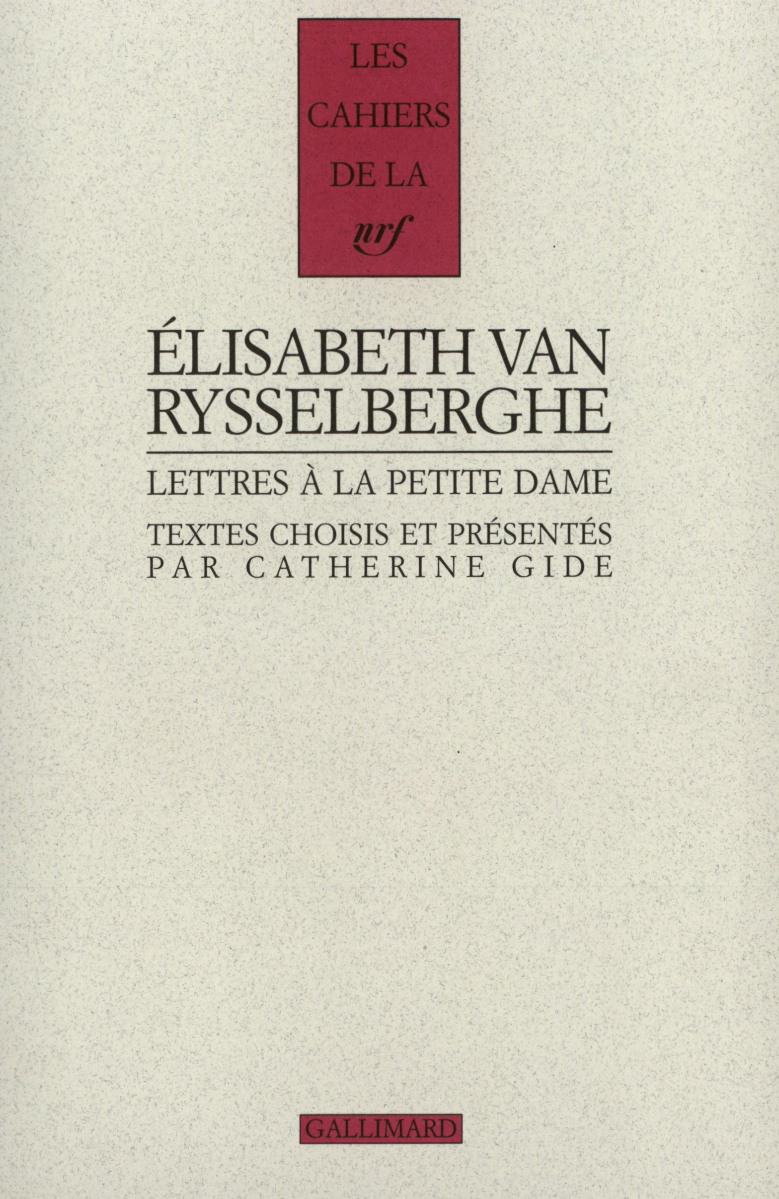 Lettres à la Petite Dame