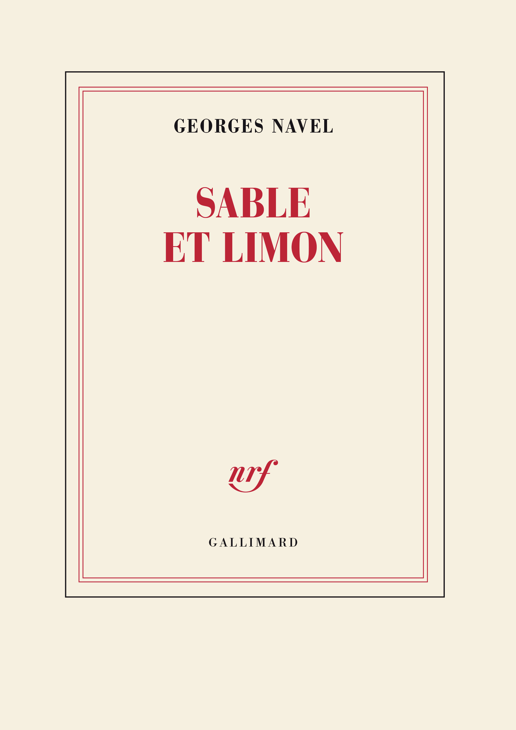 Sable et limon