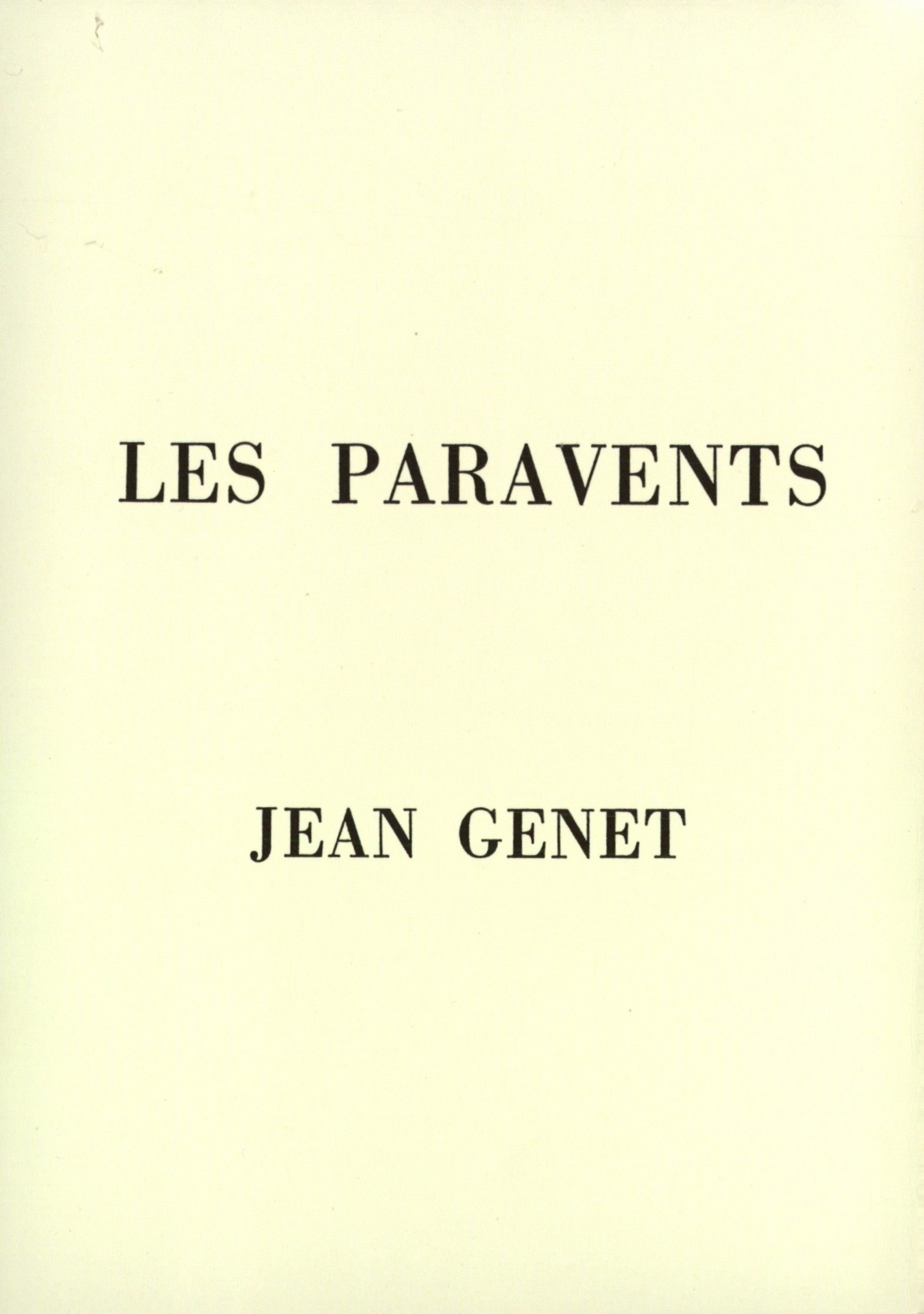 Les Paravents