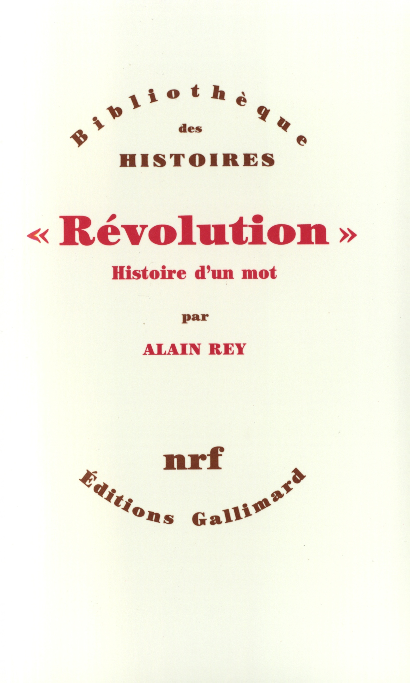 "Révolution"
