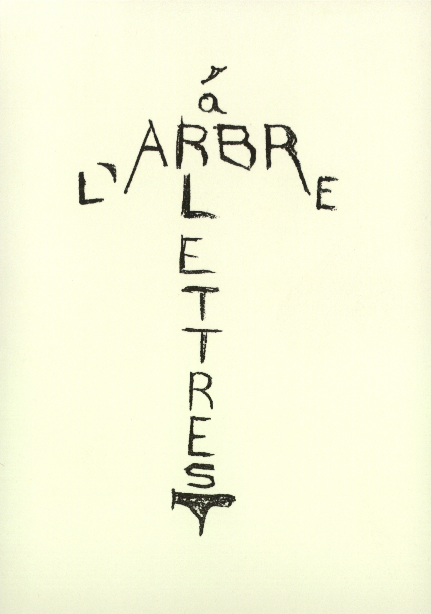 L'Arbre à lettres