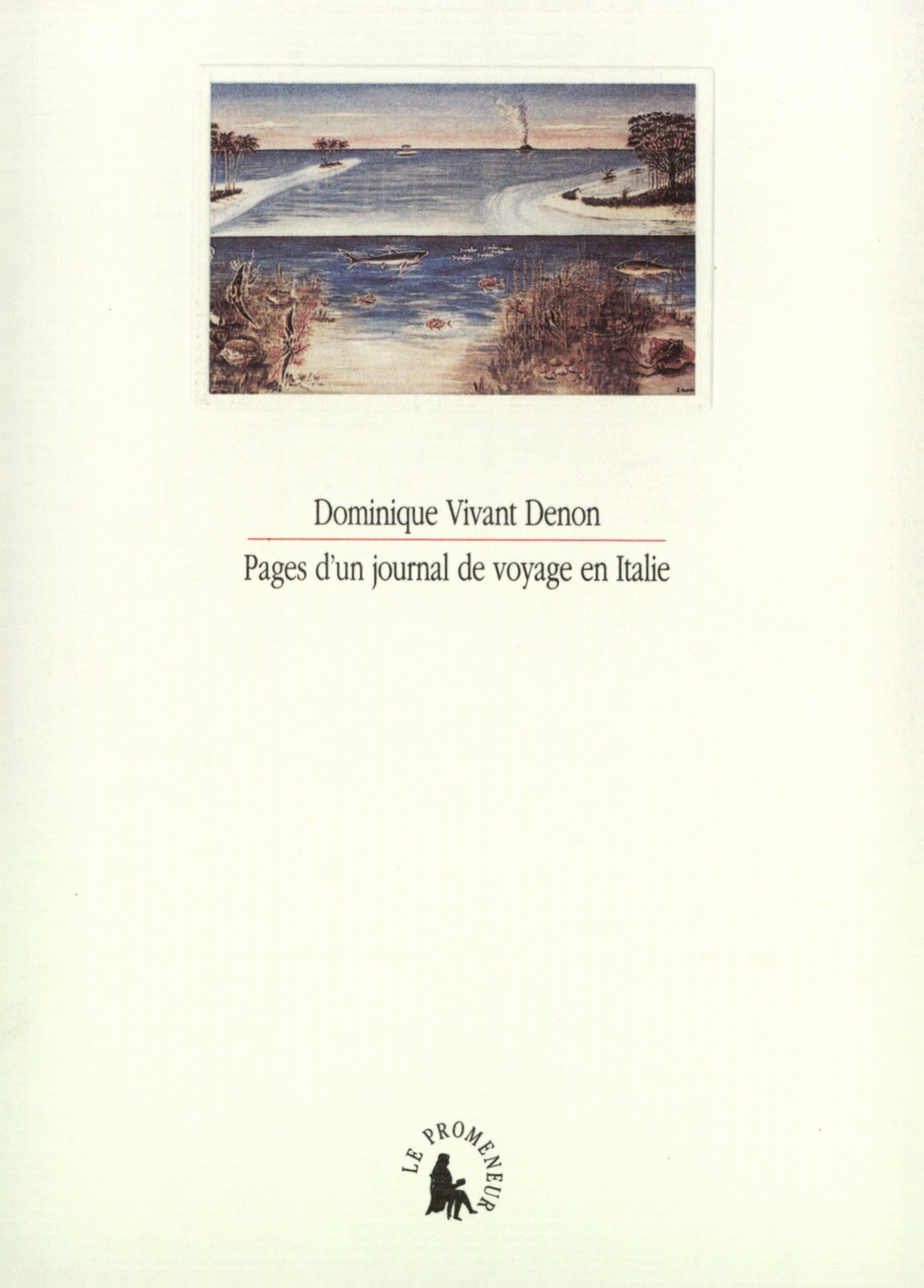 Pages d'un journal de voyage en Italie