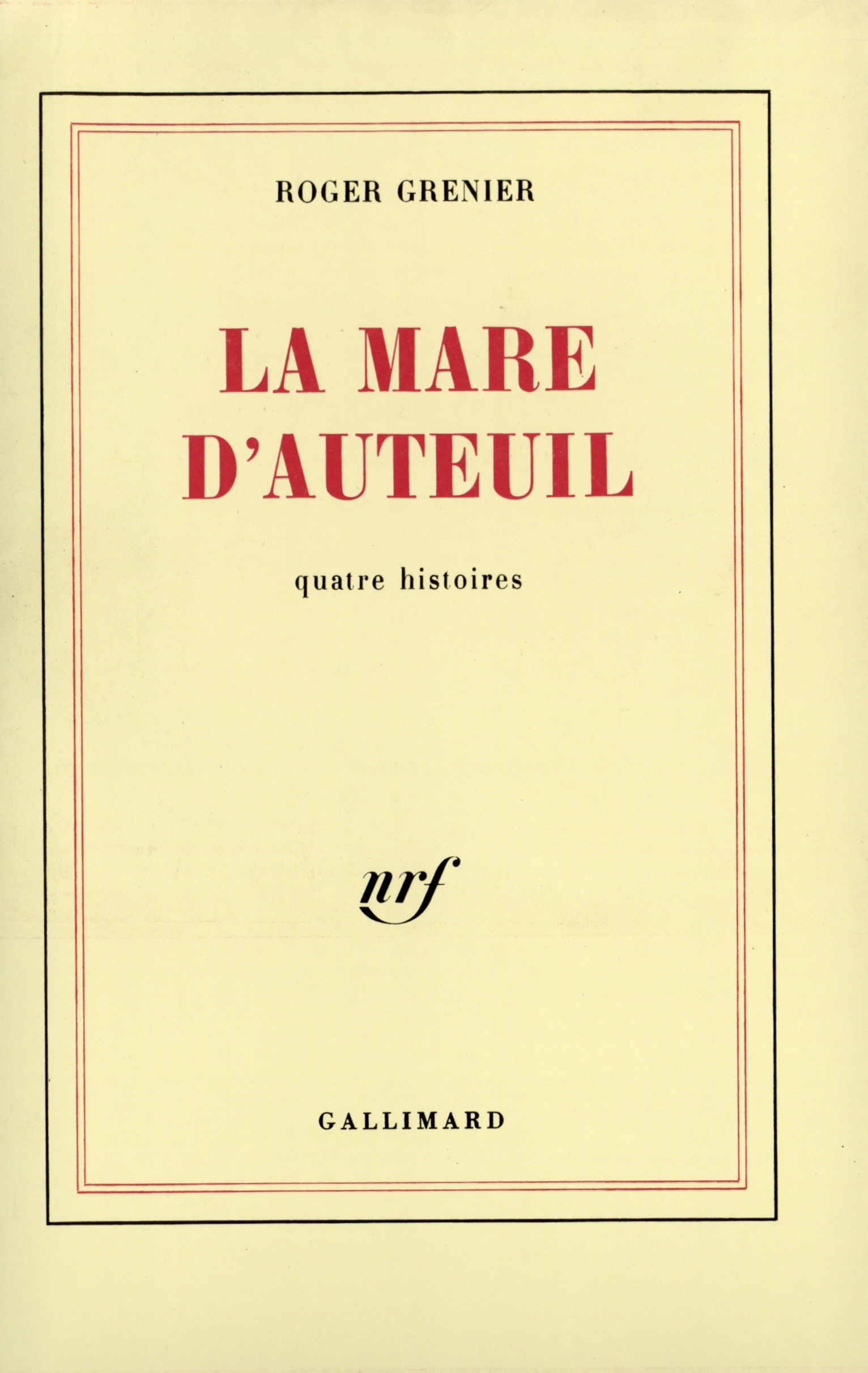 La mare d'Auteuil
