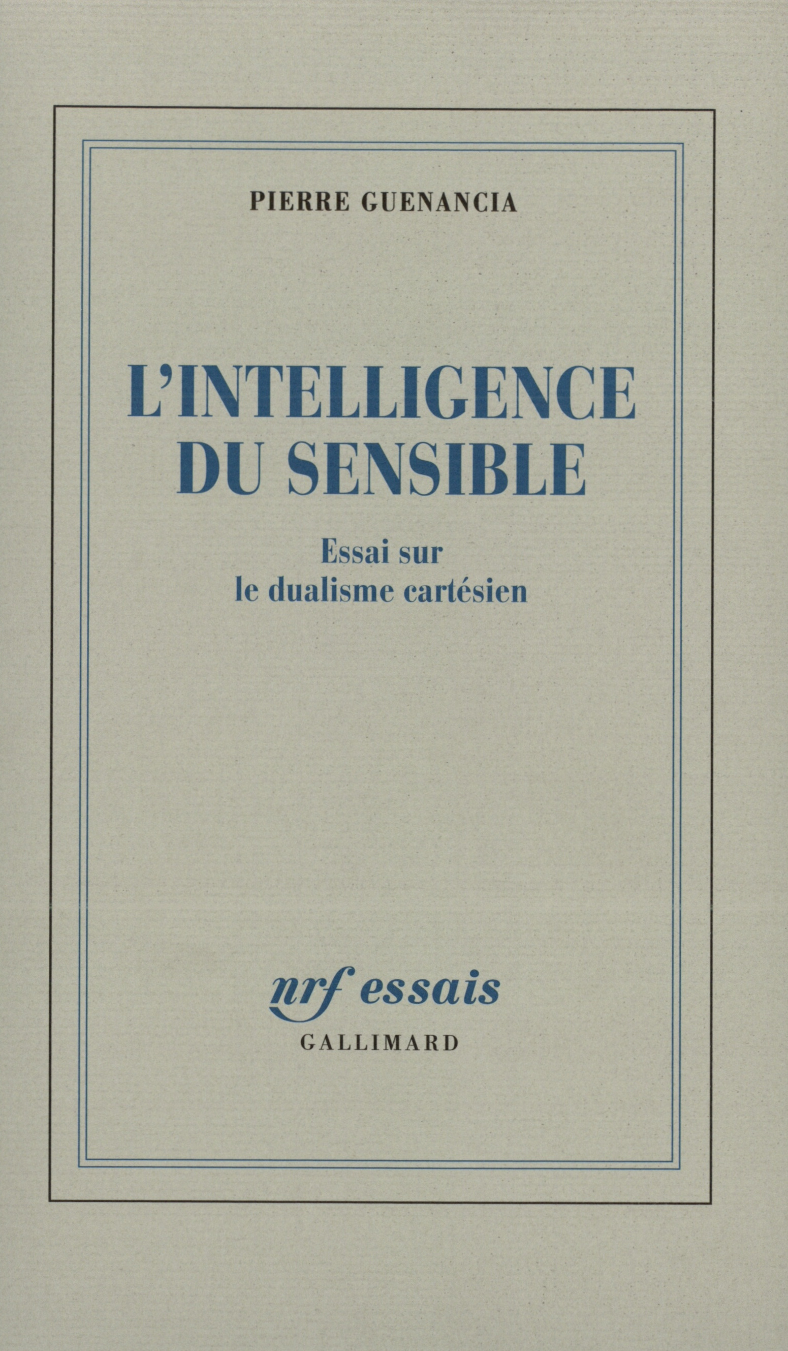 L'Intelligence du sensible