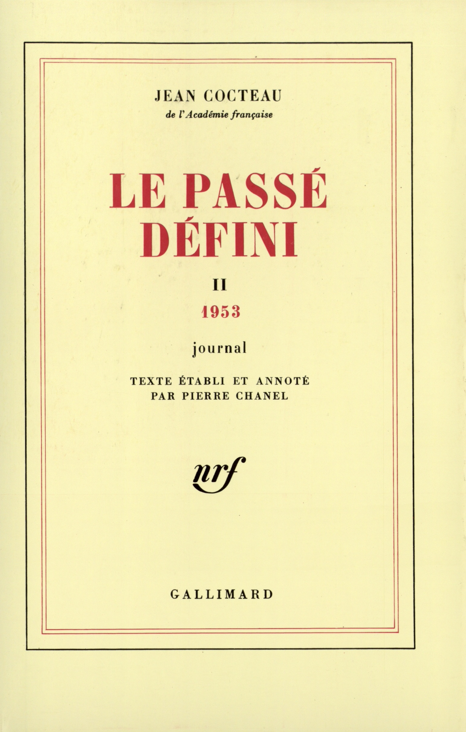 Le Passé défini