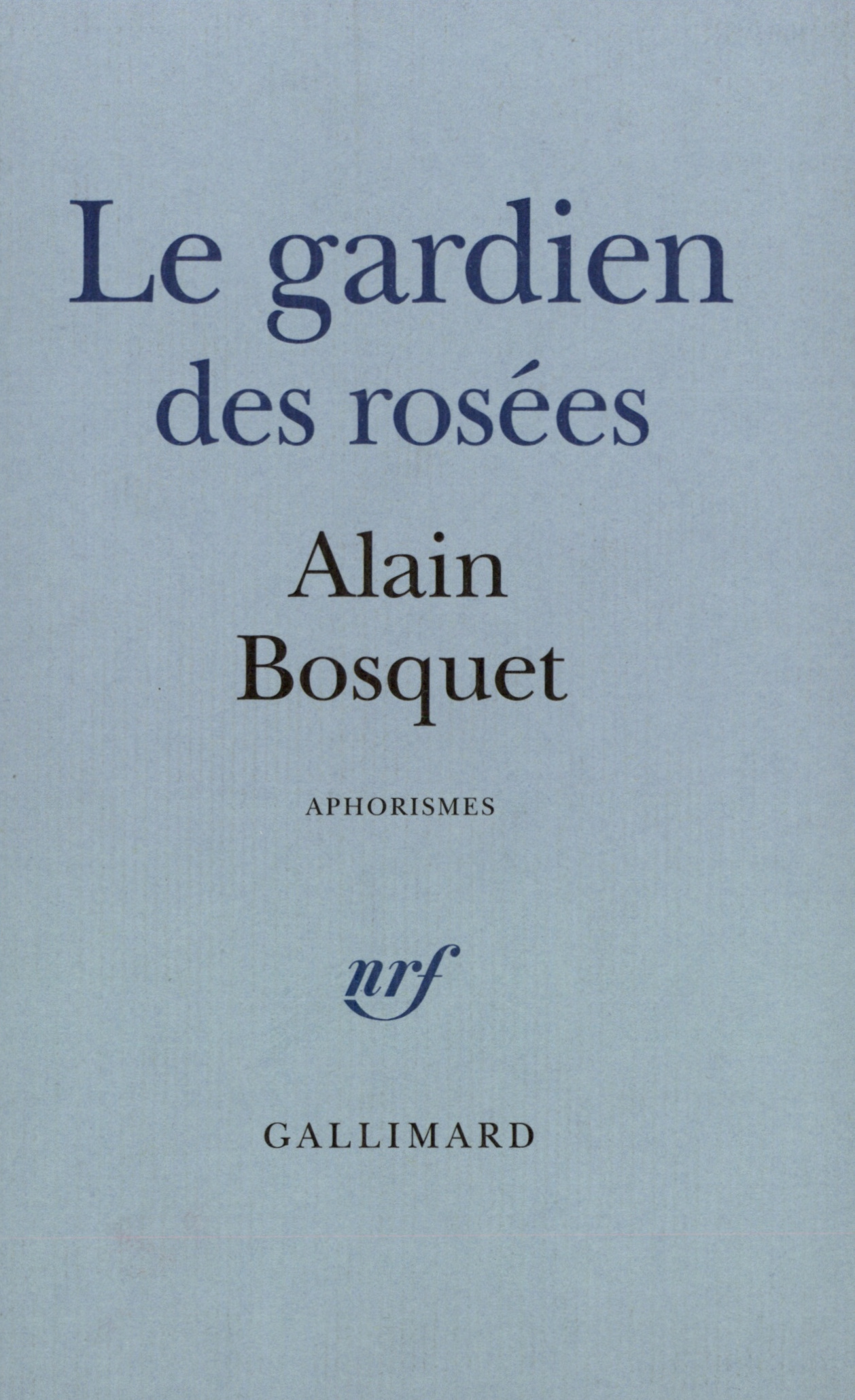 Le gardien des rosées