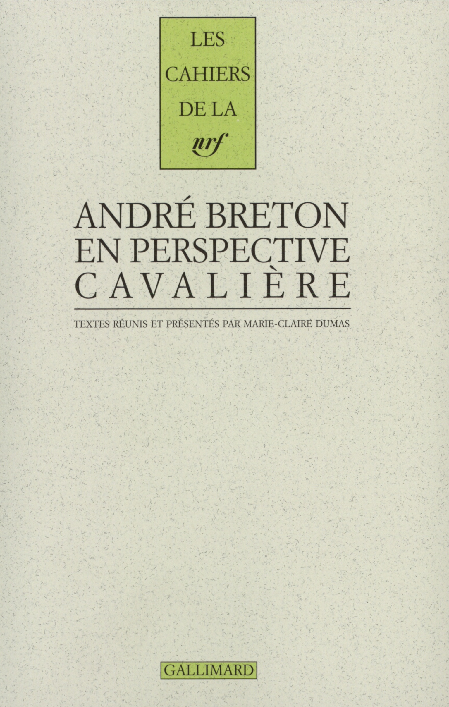 André Breton en perspective cavalière