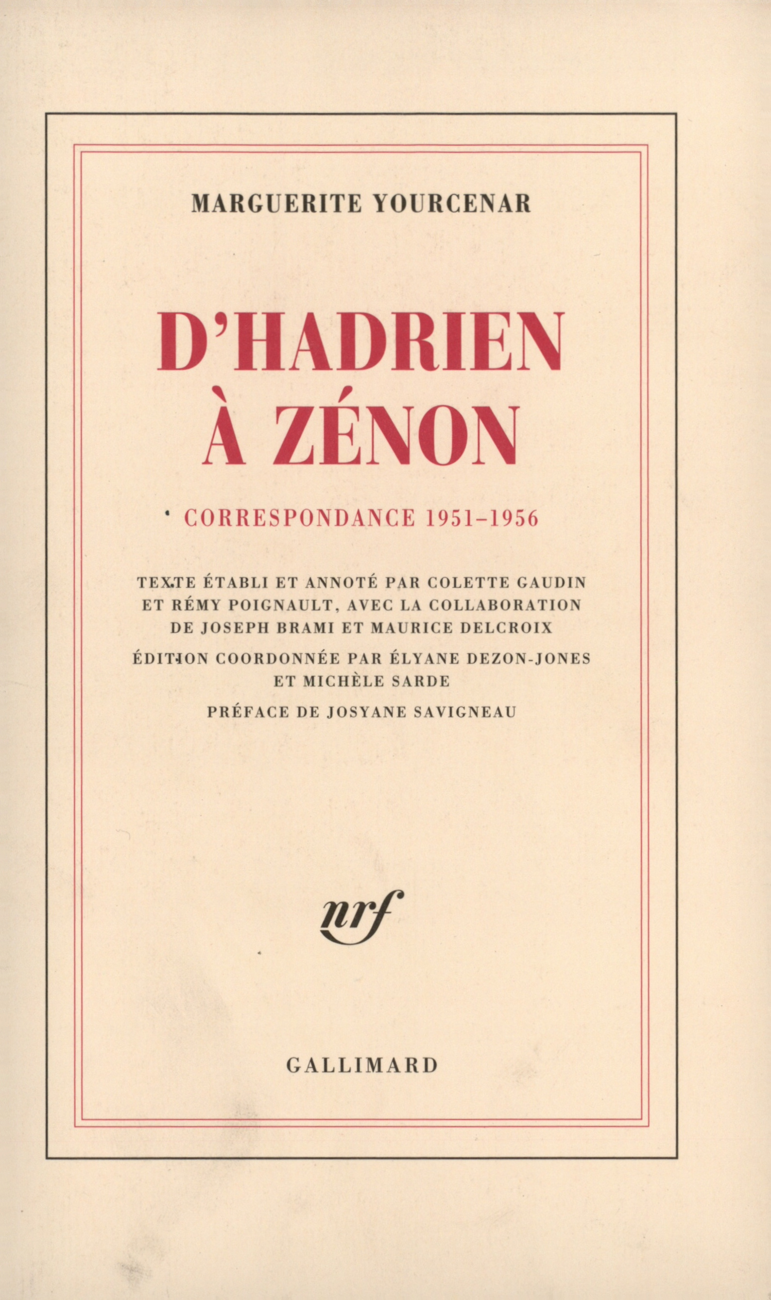 D'Hadrien à Zénon