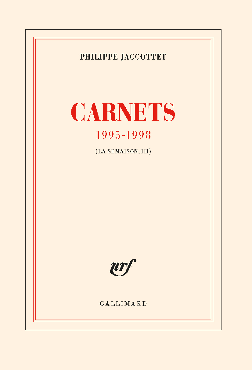 Carnets 1995-1998