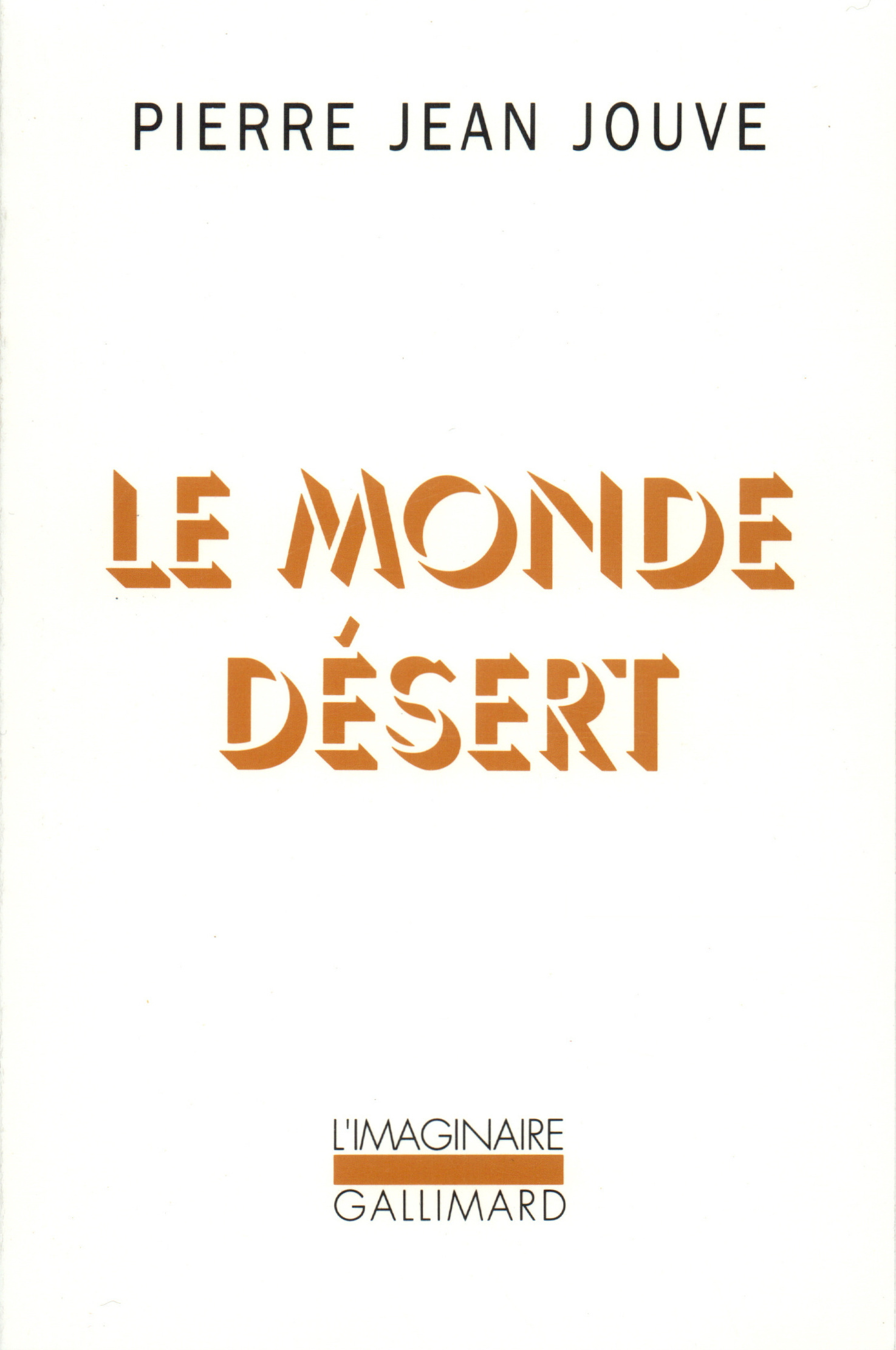 Le Monde désert