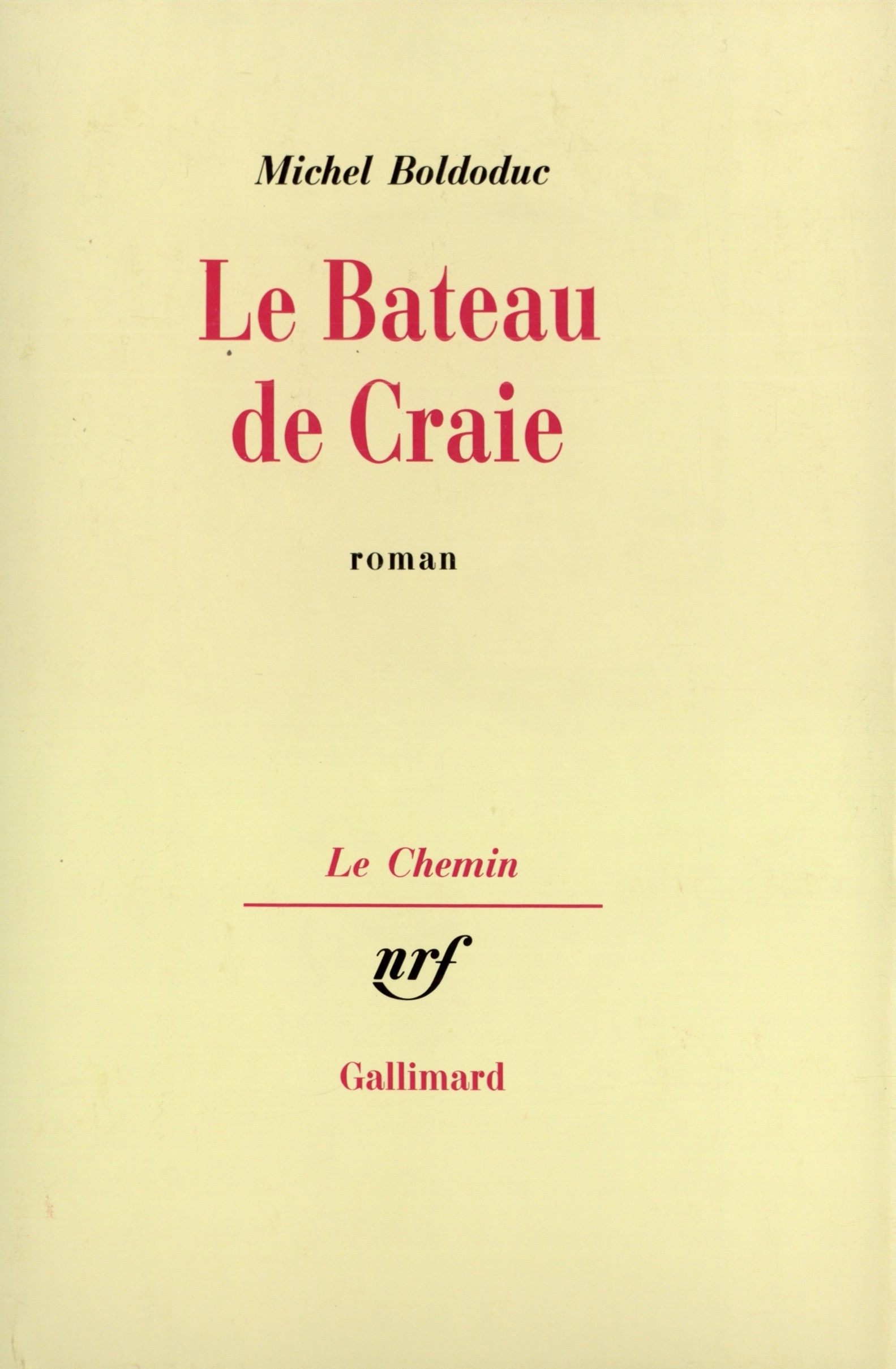 Le Bateau de Craie