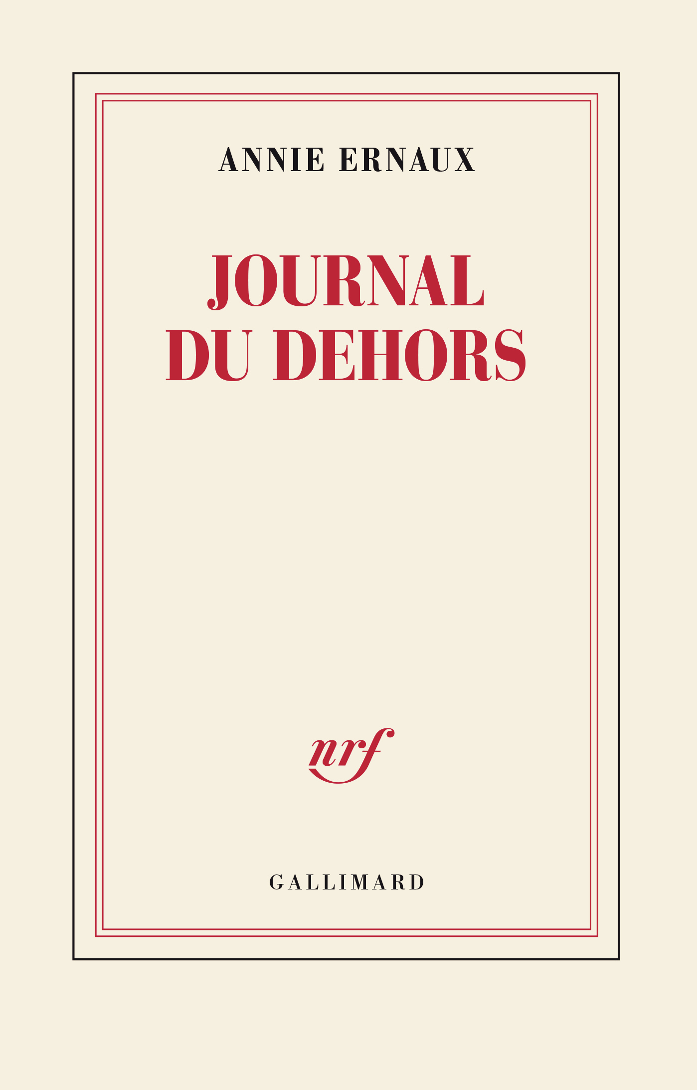 Journal du dehors