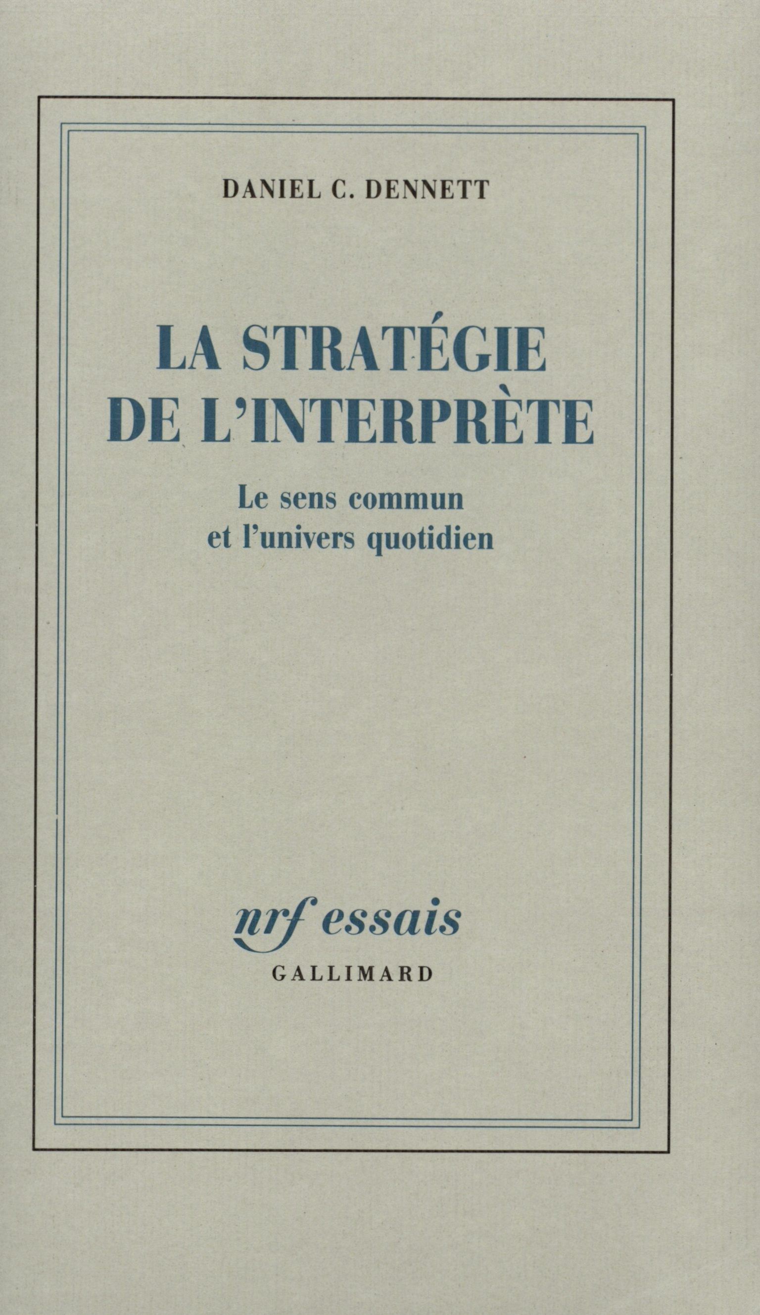 La Stratégie de l'interprète