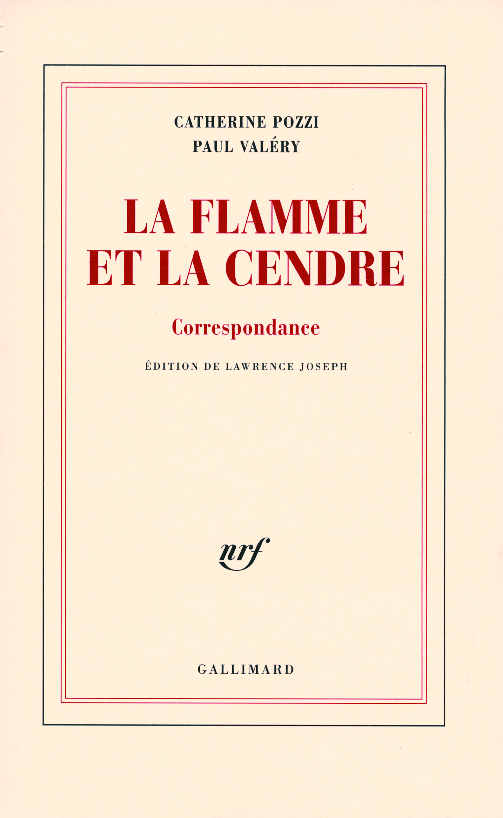 La flamme et la cendre