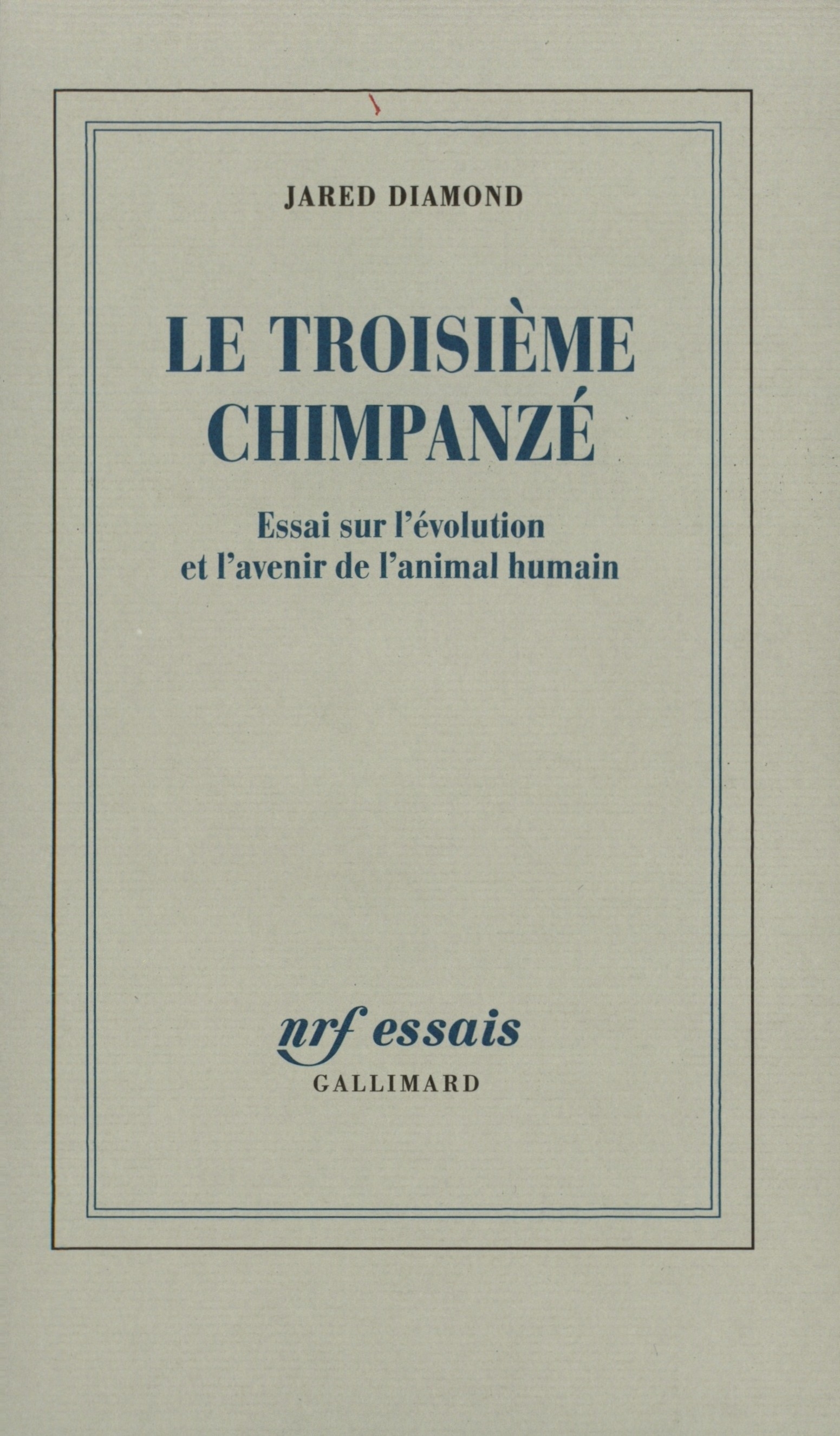 Le troisième chimpanzé