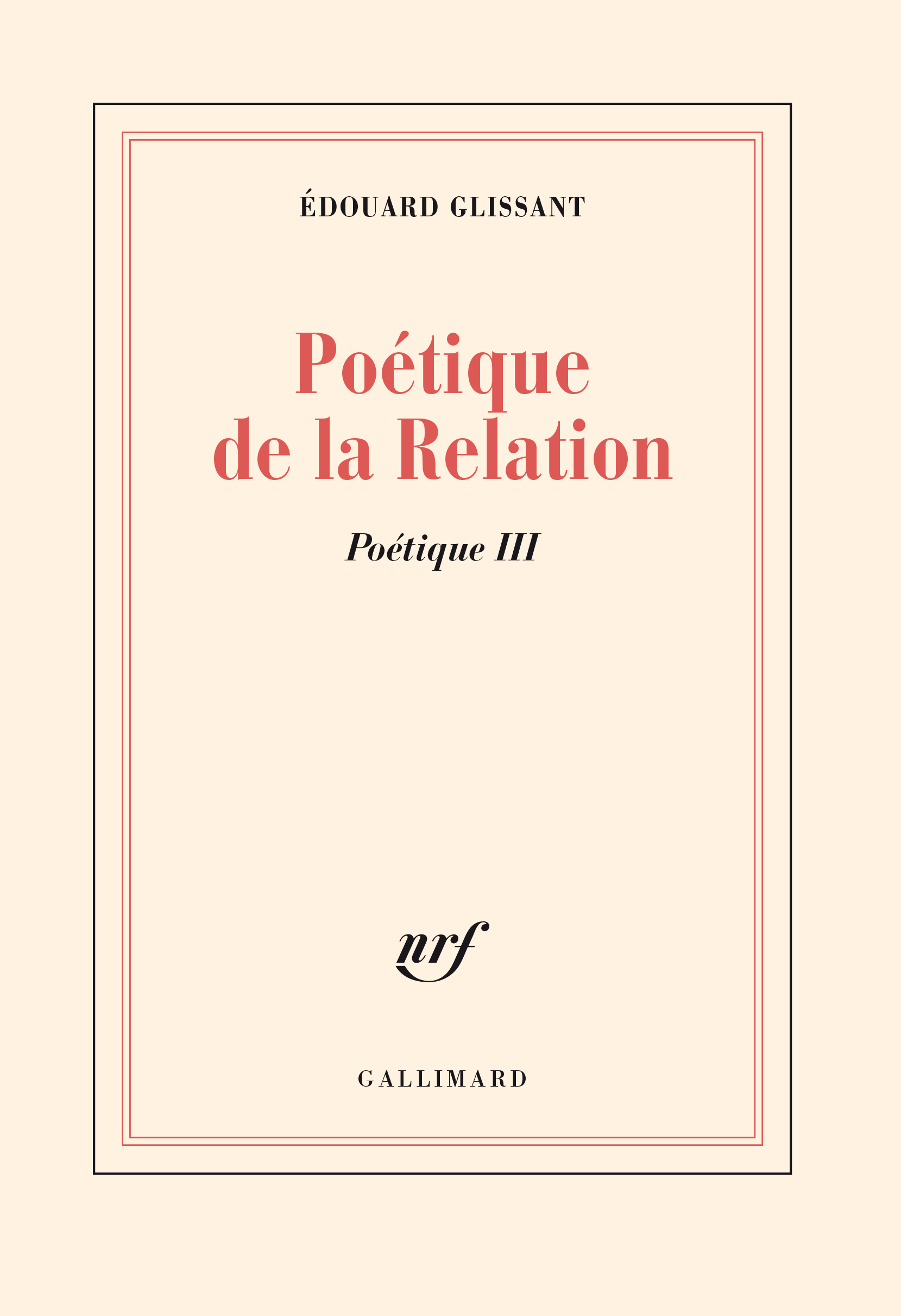 Poétique de la Relation