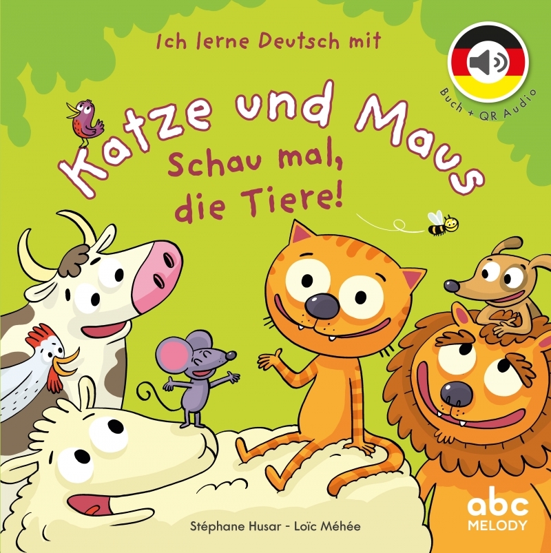 Katze und Maus - Schau mal, die Tiere! - Livre + audio