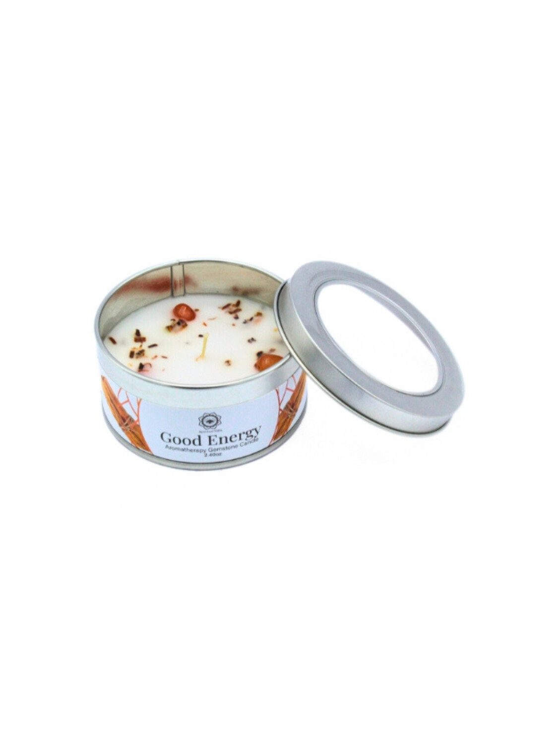 Bougie Litho Green Tree Énergie Positive - Palo Santo - 70 grs