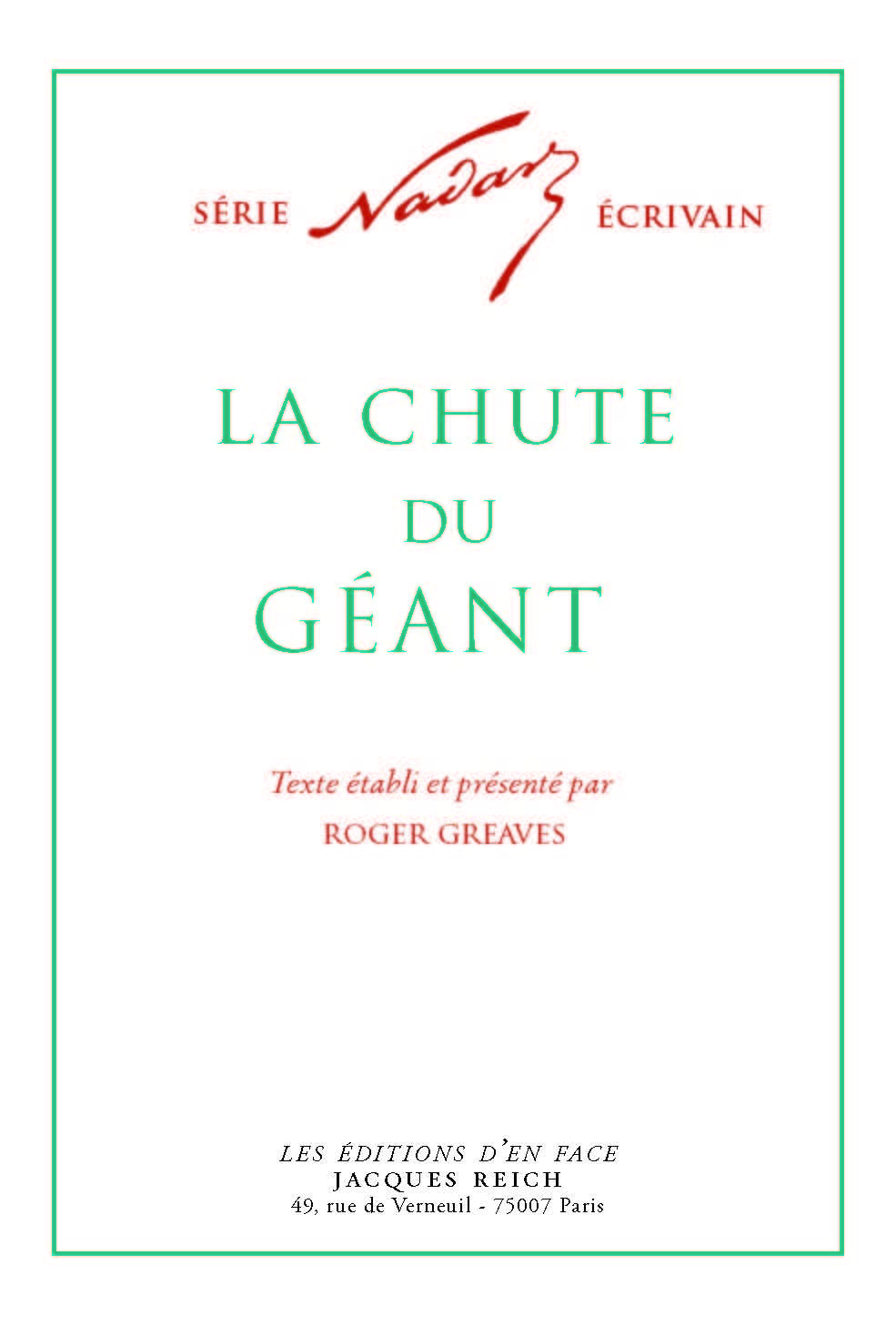 La Chute du Géant