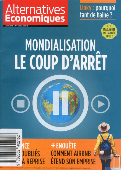 Alternatives Economiques - numéro 380 - Mensuel - Juin 2018