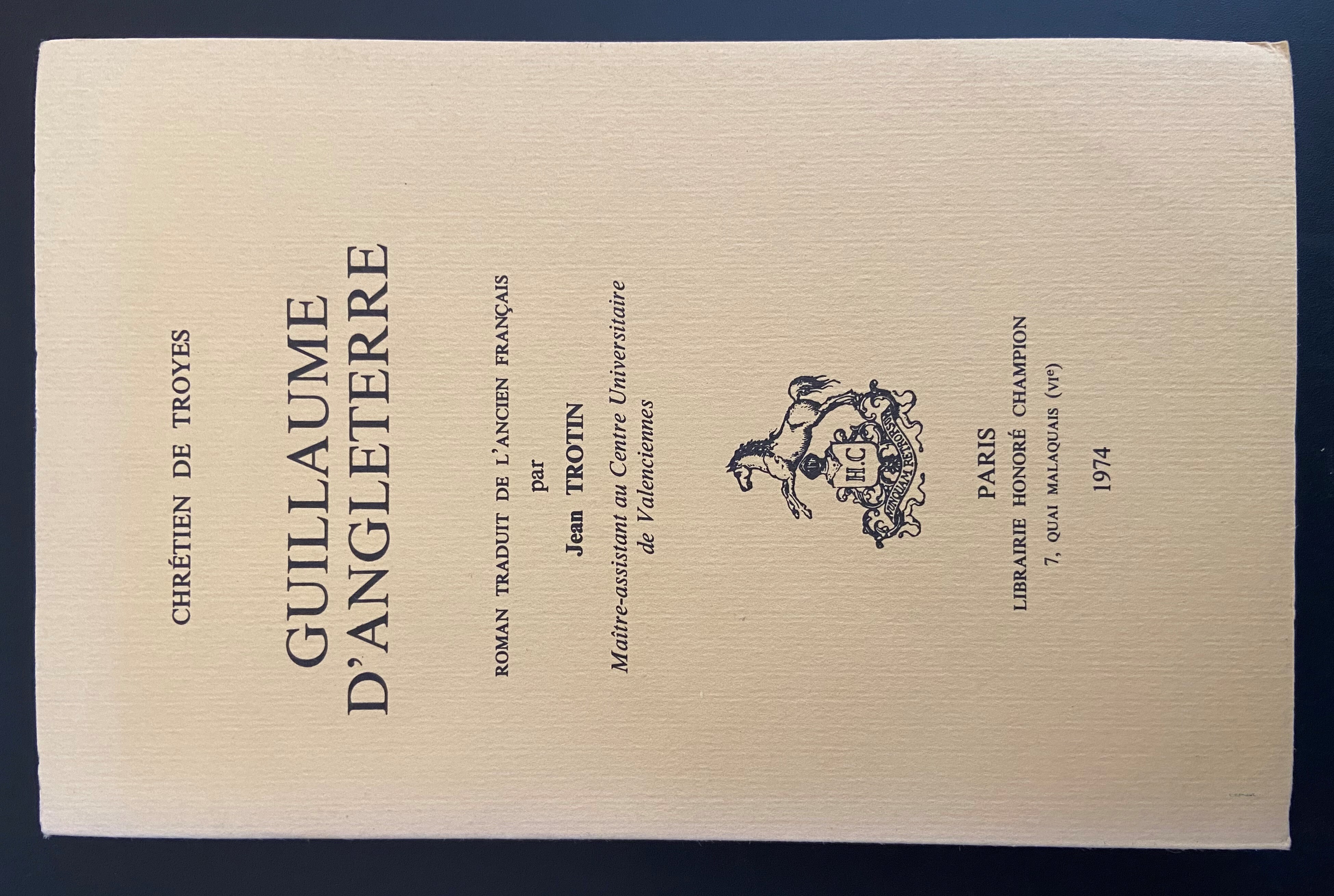 Guillaume  d’Angleterre