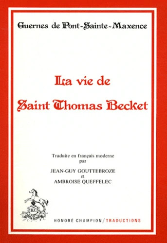 La Vie de  saint Thomas Becket