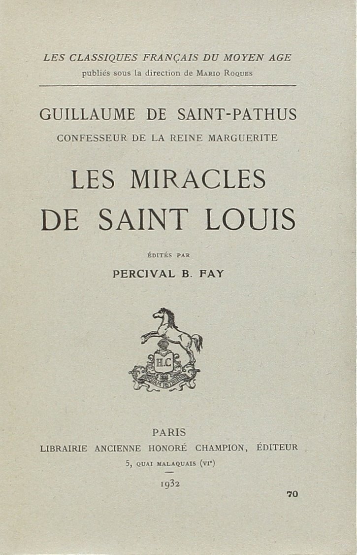 Les Miracles de Saint-Louis (1931)