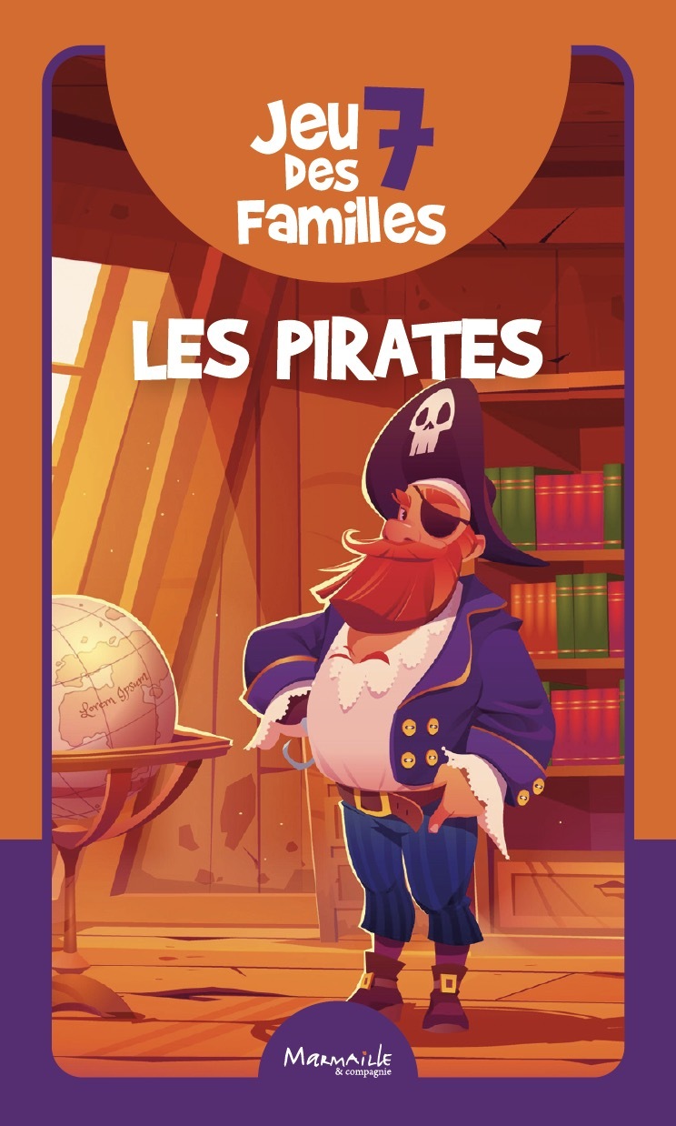 Jeu des 7 familles Les pirates