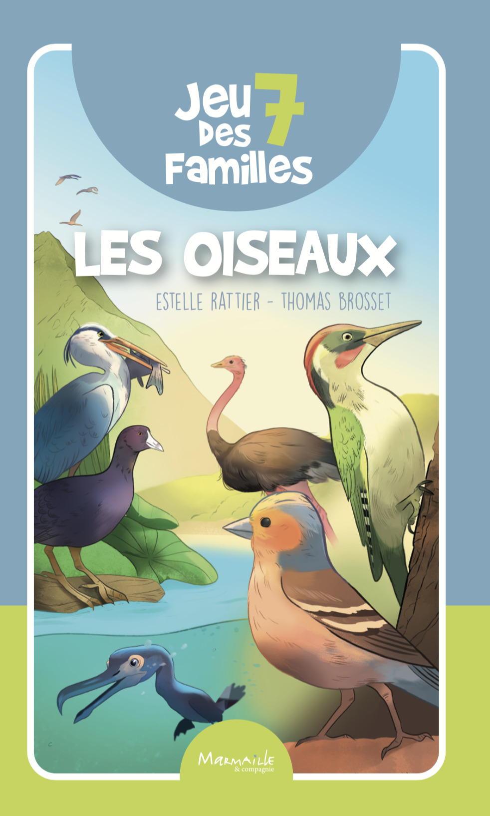 Jeu des 7 familles les oiseaux