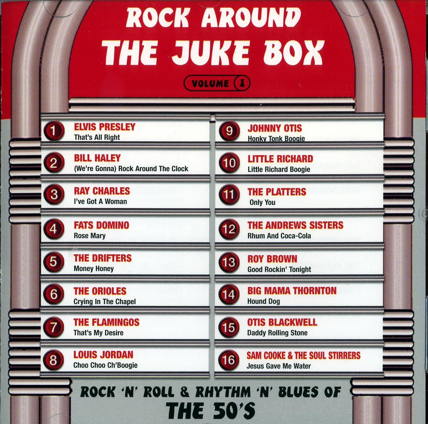 ROCK AOURND THE JUKE BOX 1 -CD