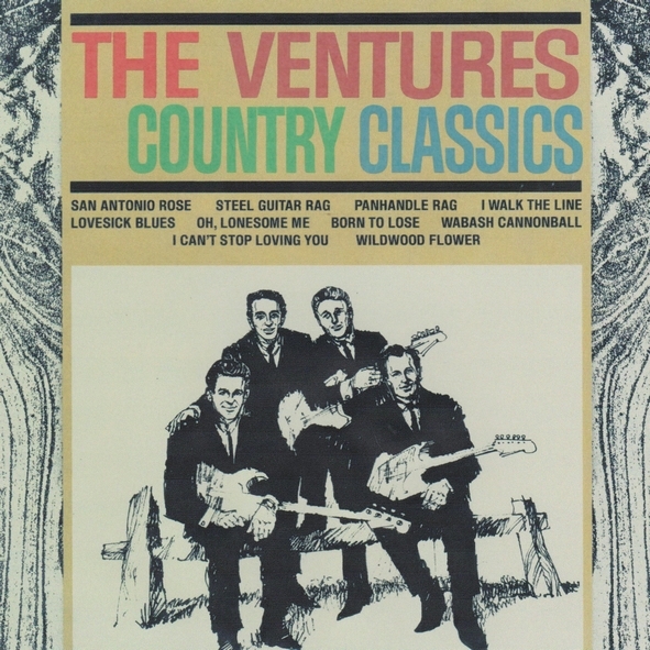 THE VENTURES - PLAY THE COUNTRY CLASSICS - CD