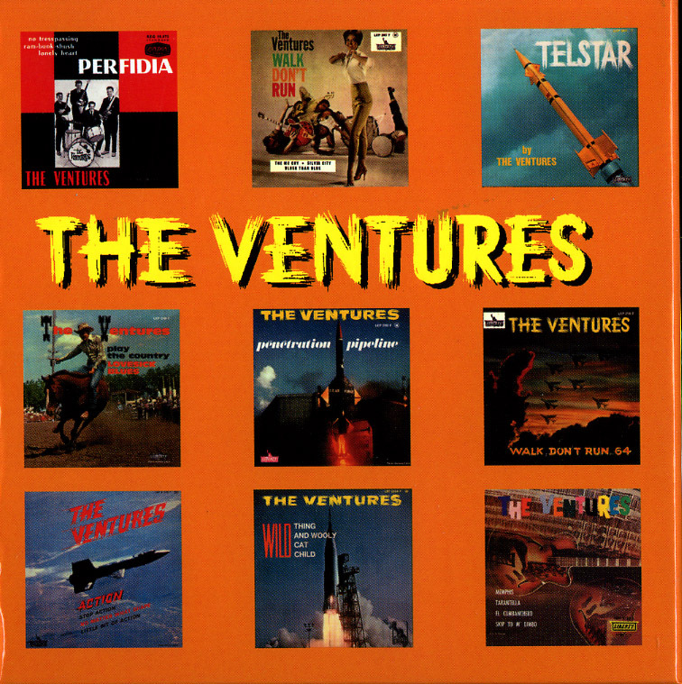 COMPLETE FRENCH SIXTIES - CD  THE VENTURES BOX DE 9 CD