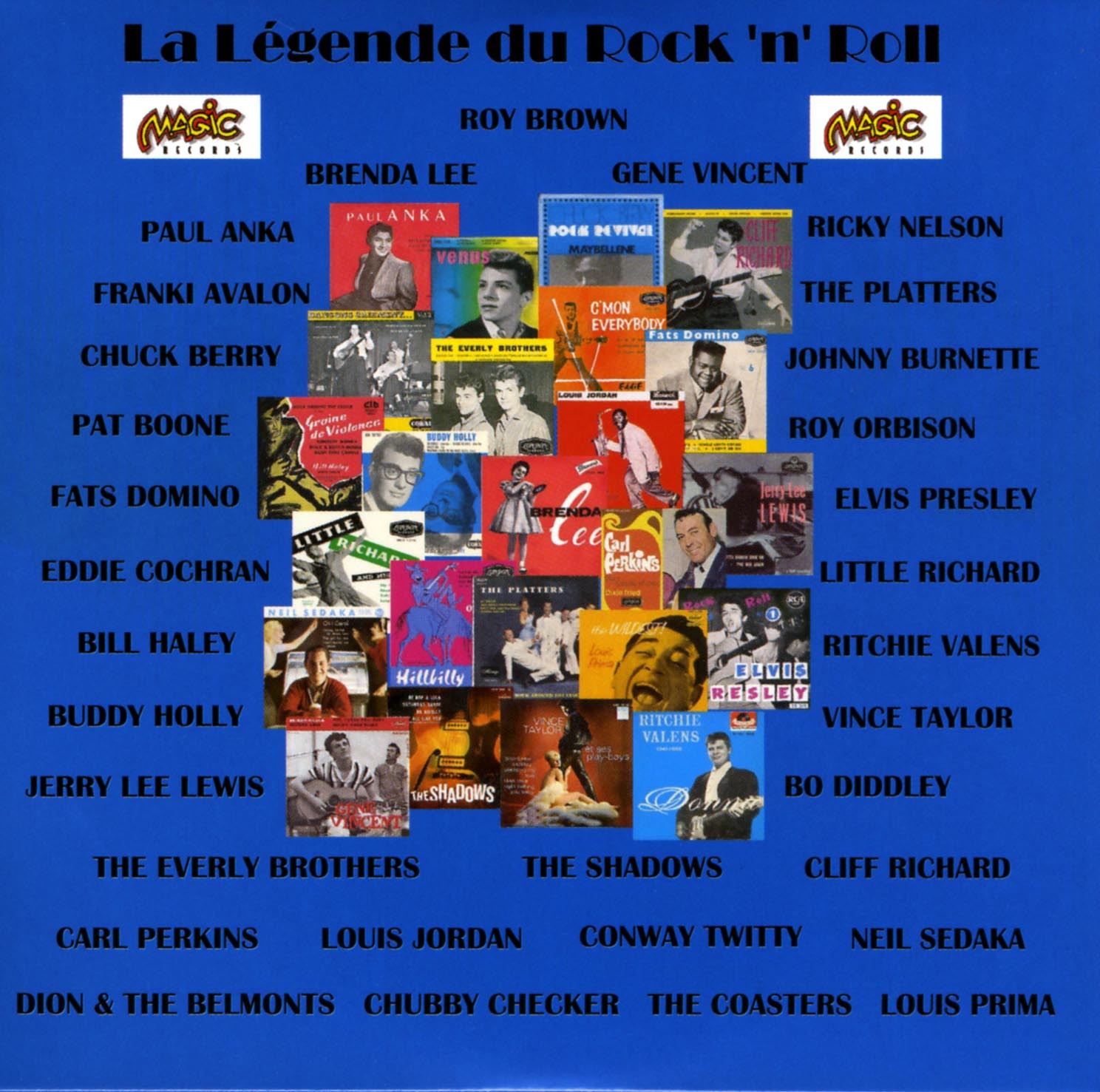 LA LEGENDE DU ROCK'N ROLL - CD