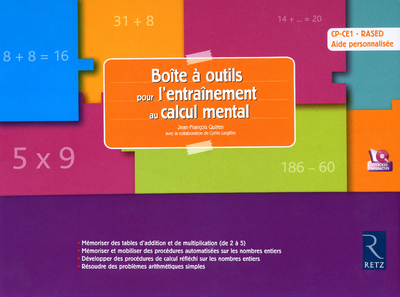 Boîte à outils pour l'entraînement au calcul mental