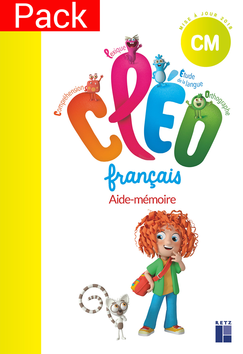 Pack de 6 - Cléo CM Aide-mémoire - programme 2018