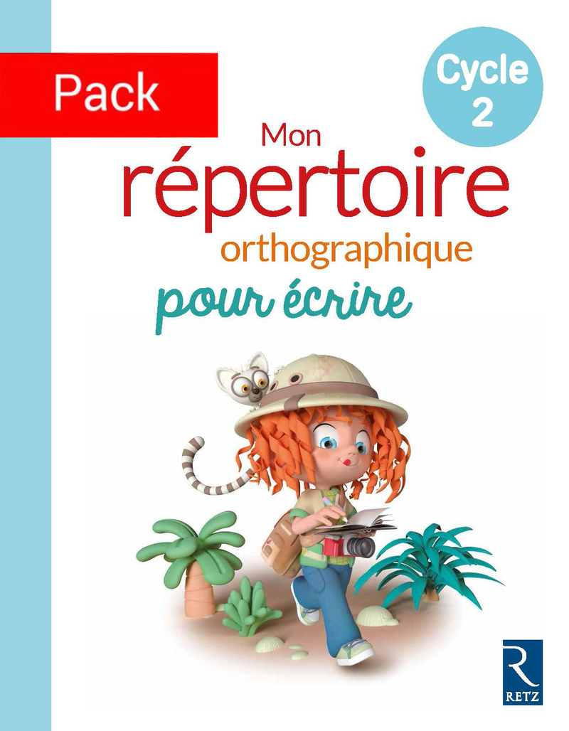 Pack 6 exemplaires Mon répertoire orthographique pour écrire Cycle 2