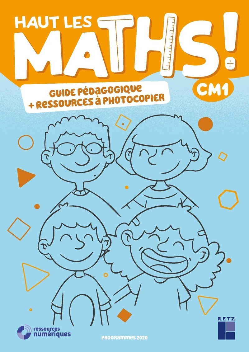 Haut les maths CM1- Guide pégagogique + ressources à photocopier ED 2021