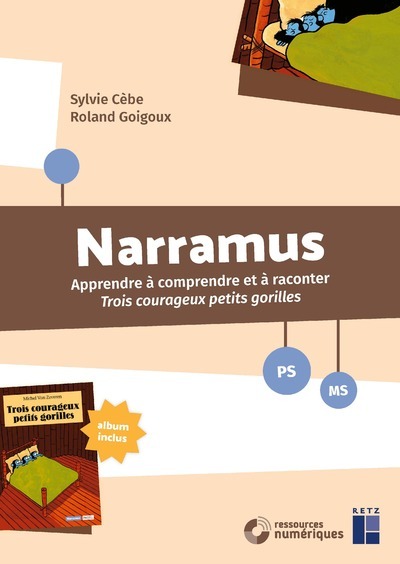 Narramus - trois courageux petits gorilles PS-MS