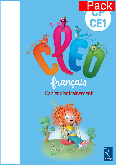 Pack de 6 cahiers CLEO CP CE1