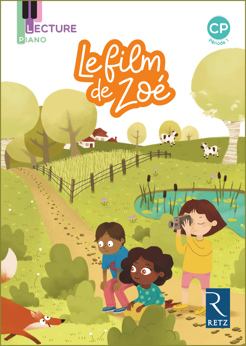 Pack de 5ex - Lecture Piano - Le film de Zoé