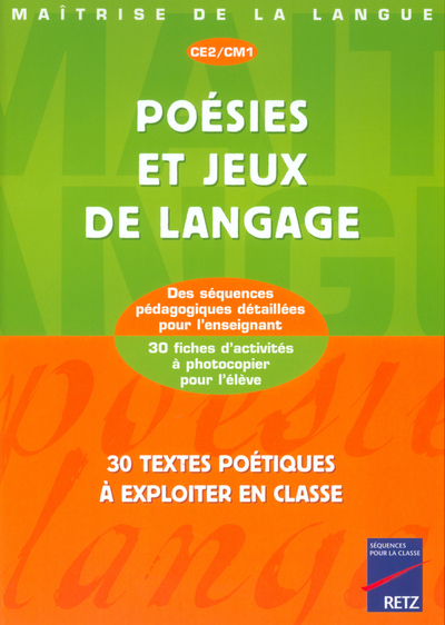 Poésies et jeux de langage CE2 CM1