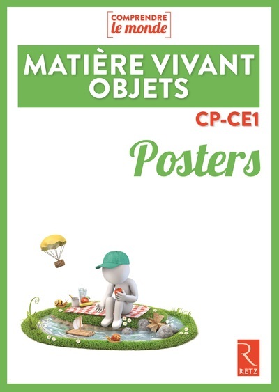 Posters Matière, vivant, objets CP-CE1