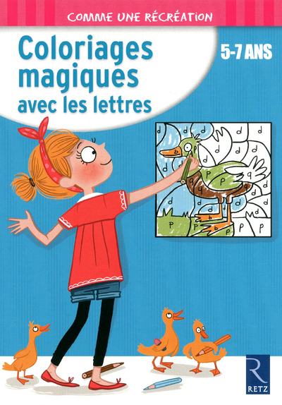 Coloriages magiques avec les lettres